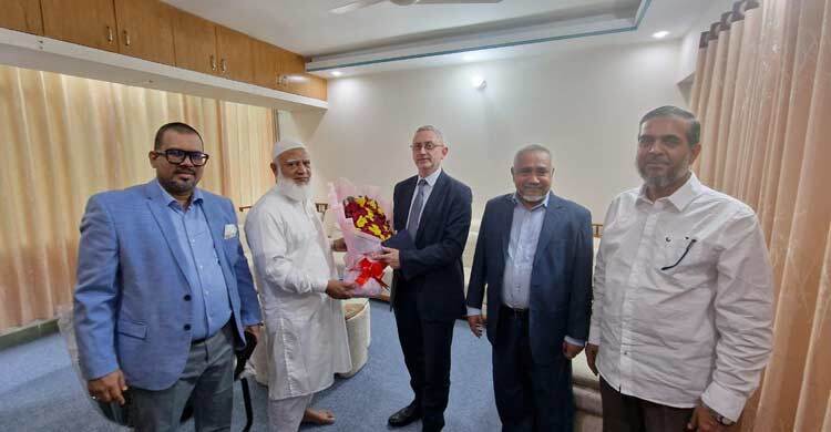 ইইউ রাষ্ট্রদূতের সঙ্গে জামায়াত আমিরের বৈঠক